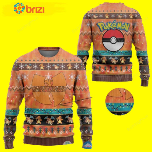 Pokemon Wu Tang Christmas Ugly Sweater