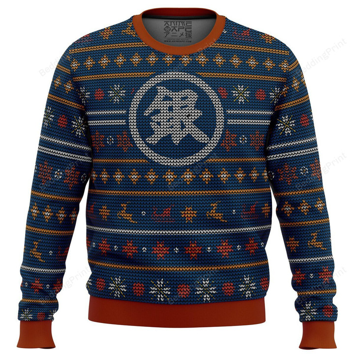 Gintoki Symbol Gintama Premium Ugly Christmas Sweater, All Over Print Sweatshirt