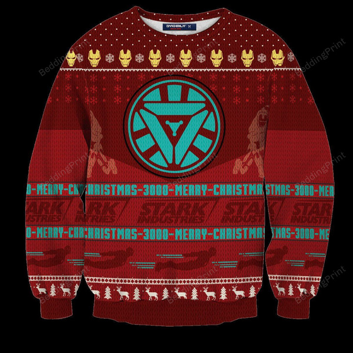 Iron Knight Ugly Christmas Sweater, All Over Print Sweatshirt