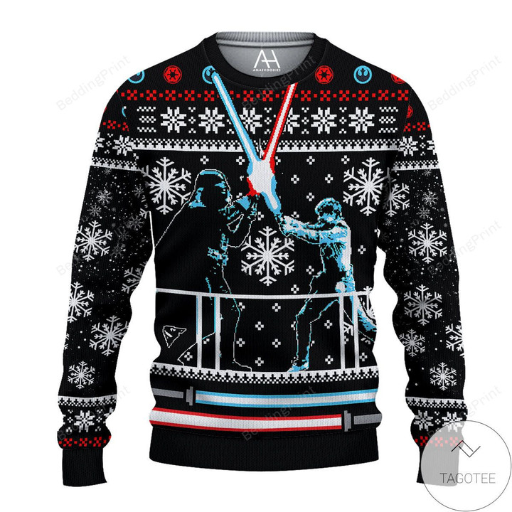 Star Wars The Battle Ugly Christmas Sweater