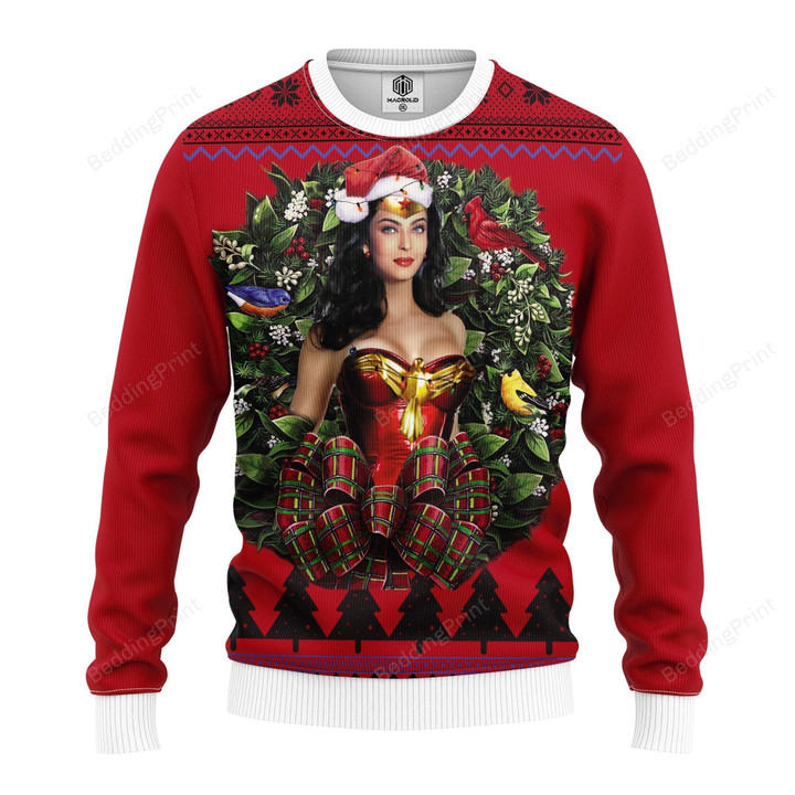 Classic Wonder Woman Ugly Sweater