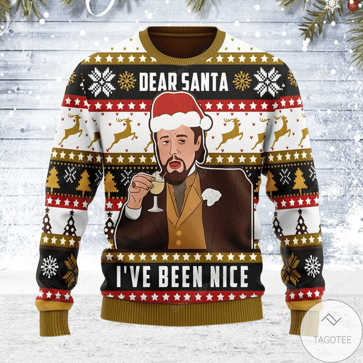 Dear Santa I’ve Been Nice Lord Of The Rings Ugly Christmas Sweater