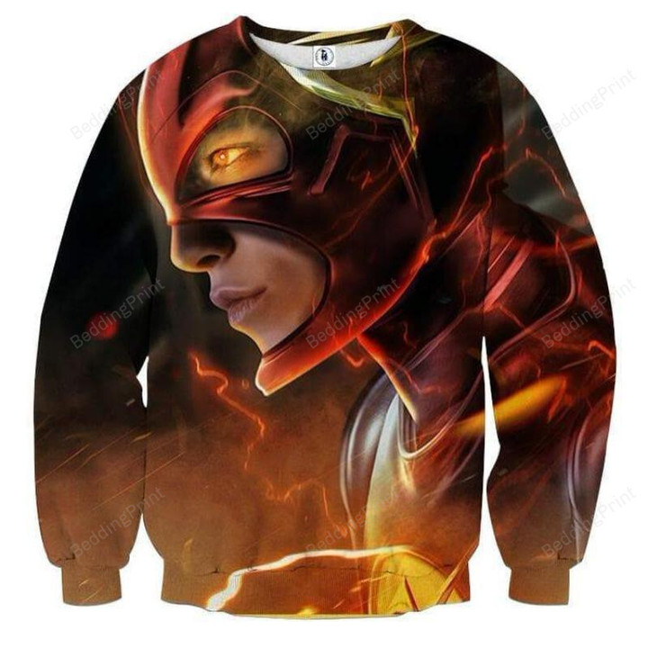 The Flash Ugly Christmas Sweater, All Over Print Sweatshirt