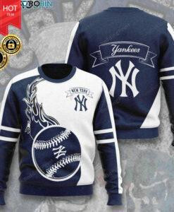 New York Yankees Ugly Christmas Sweater, All Over Print Sweatshirt
