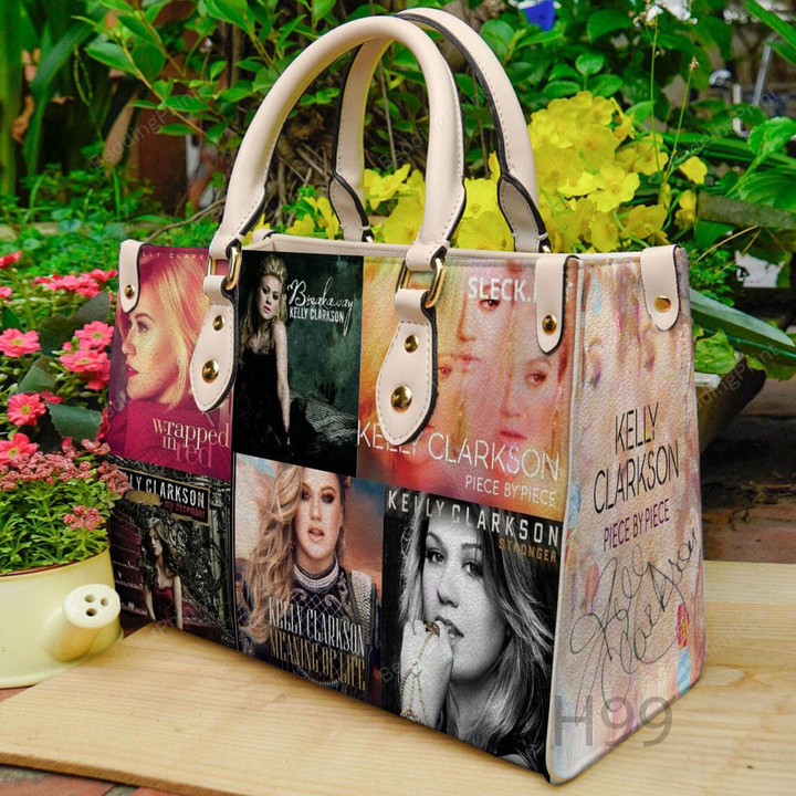 Kelly Clarkson Leather Handbag, Kelly Clarkson Leather Bag Gift
