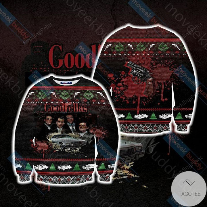 Goodfellas Ugly Christmas Sweater, All Over Print Sweatshirt