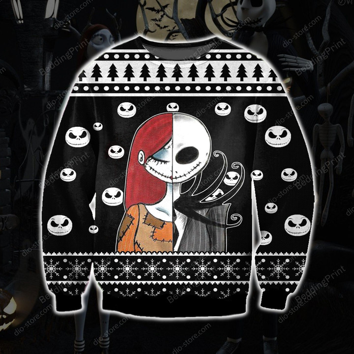 Jack Skellington And Sally Ugly Sweater