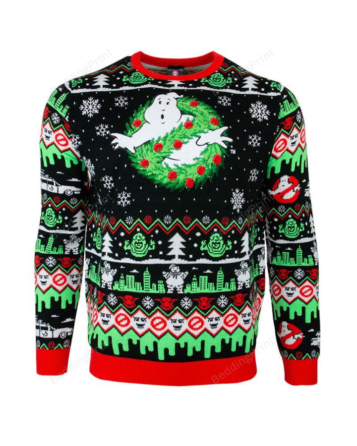 Ghostbusters Ugly Christmas Sweater, All Over Print Sweatshirt