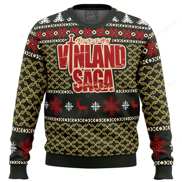 Epic Christmas Vinland Saga Ugly Sweater