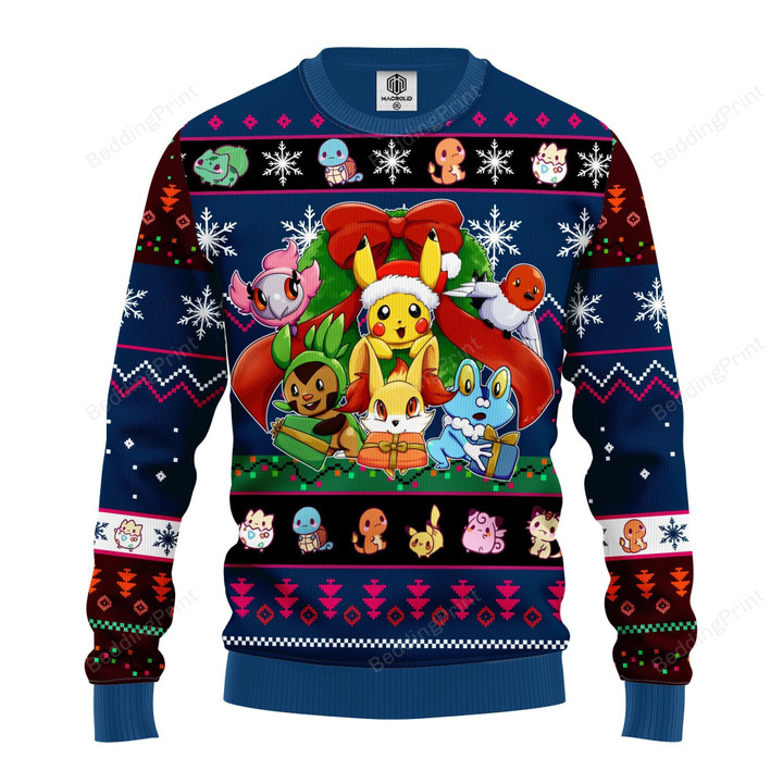 Pokemon New Cute Funny Ugly Christmas Sweater