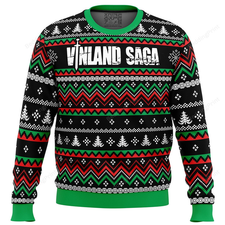 Viking Ship Vinland Saga Ugly Sweater