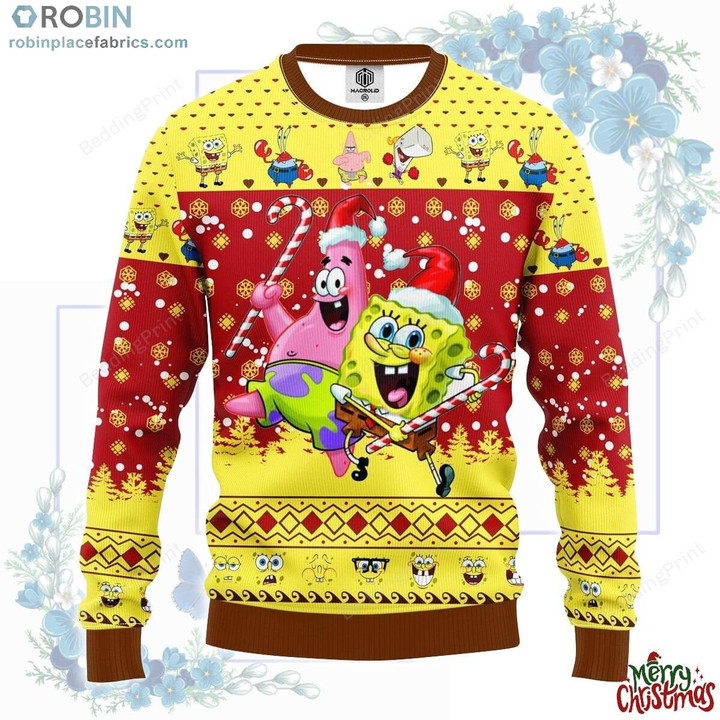 Spongebob Patrick Ugly Sweater