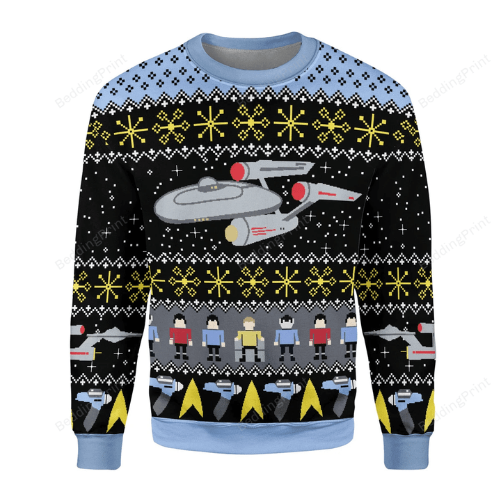 Star Trek Ugly Christmas Ugly Sweater