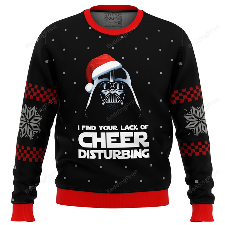 Star Wars Vader Lack Of Cheer Christmas Ugly Sweater