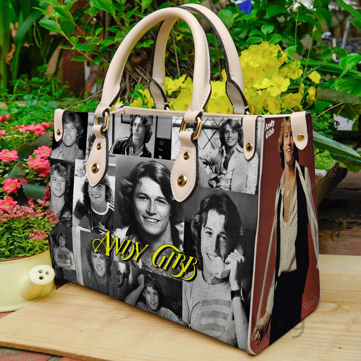 Andy Gibb Leather Handbag, Andy Gibb Leather Bag Gift