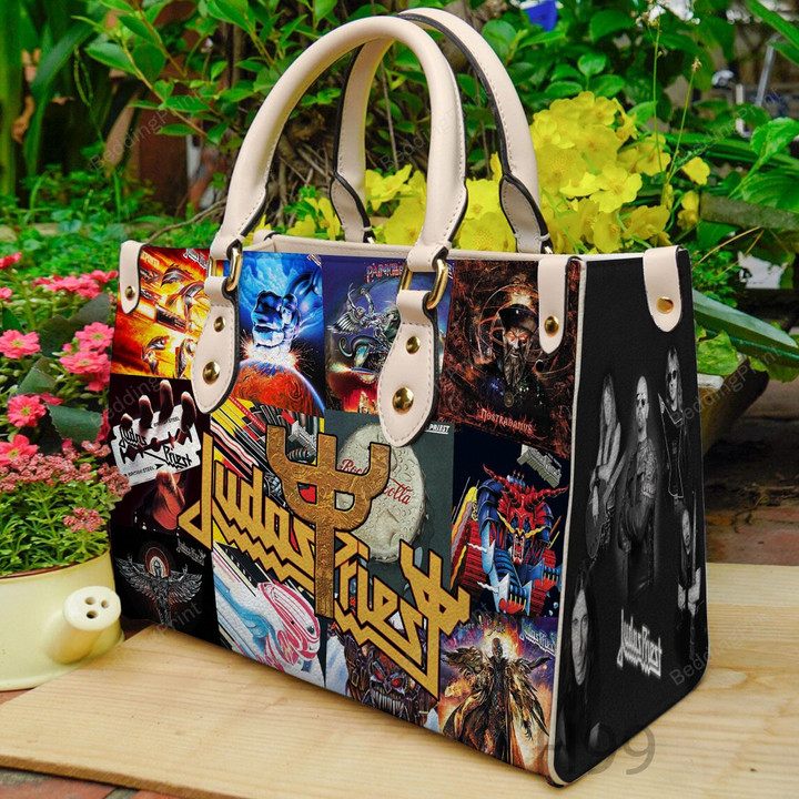 Judas Priest Leather Handbag, Judas Priest Leather Bag Gift