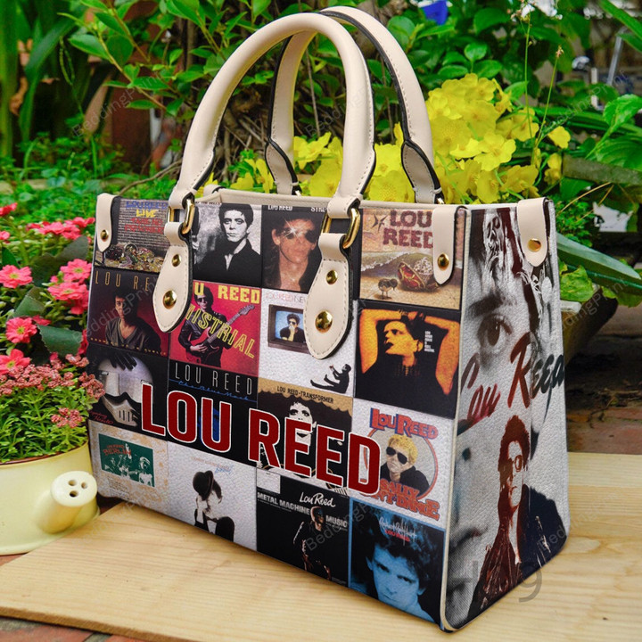 Lou Reed Leather Handbag, Lou Reed Leather Bag Gift