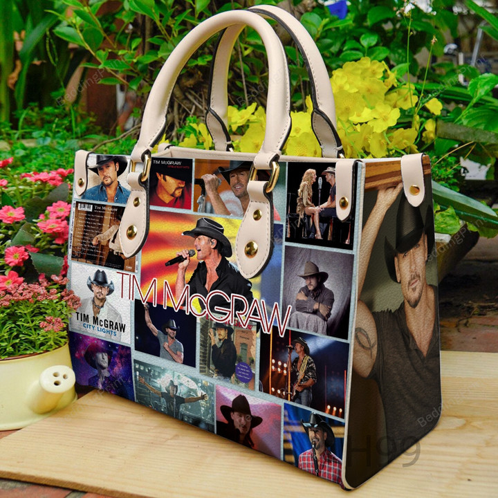 Tim McGraw Leather Handbag, Tim McGraw Leather Bag Gift