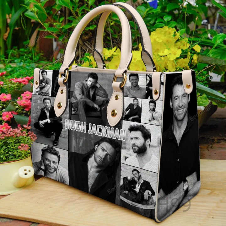 Hugh Jackman Leather Handbag, Hugh Jackman Leather Bag Gift