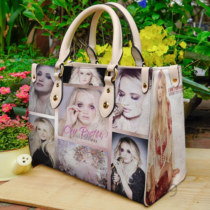 Carrie Underwood Leather Handbag, Carrie Underwood Leather Bag Gift
