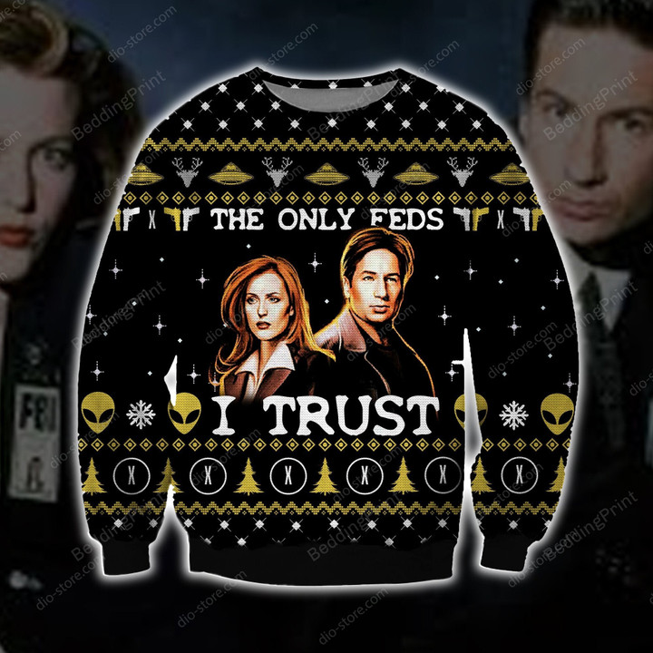 The X Files Ugly Christmas Sweater