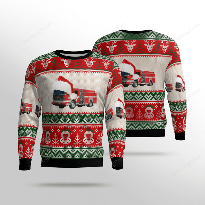 California Department of Forestry and Fire Ugly Christmas Sweater