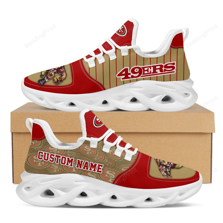 Personalized Nfl San Francisco 49ers Max Soul Shoes Style 1