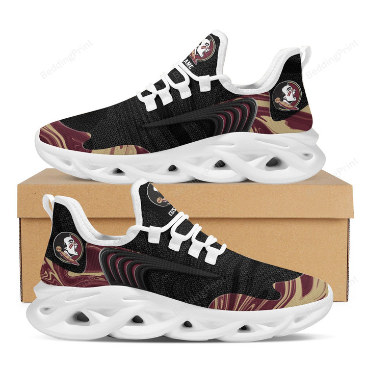 NCAA Florida State Seminoles Team Custom Personalized Running Sports Max Soul Shoes