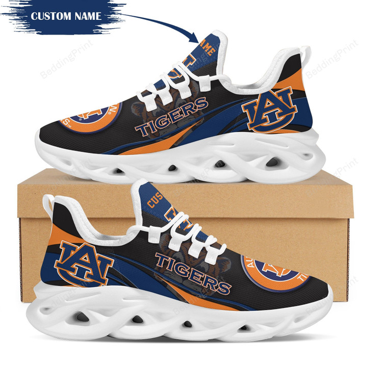 Auburn Tigers Custom Name NCAA Max Soul Shoes