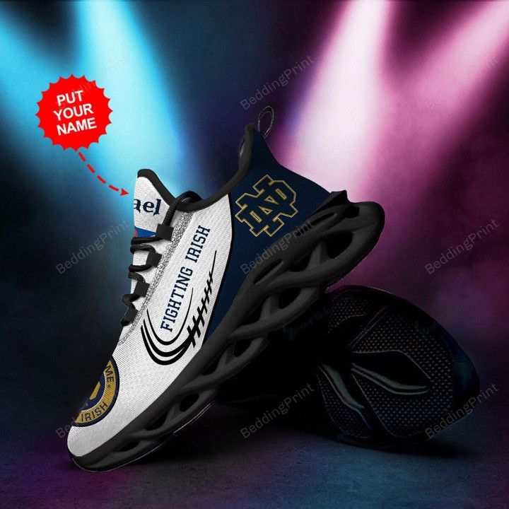 Notre Dame Fighting Irish Custom Personalized NCAA Max Soul Shoes
