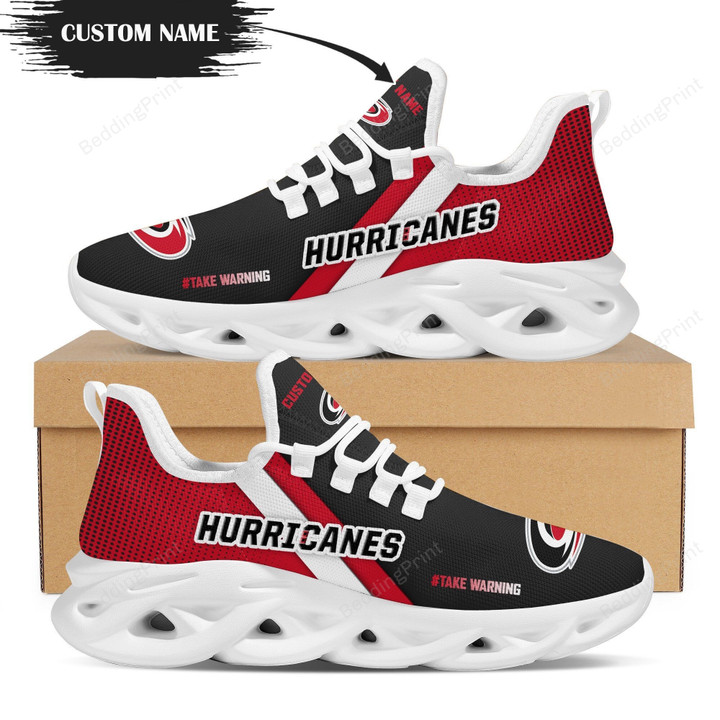 NHL Carolina Hurricanes Custom Personalized Running Sports Max Soul Shoes