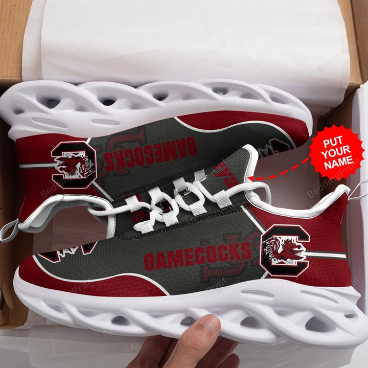 NCAA South Carolina Gamecocks Custom Personalized Max Soul Shoes