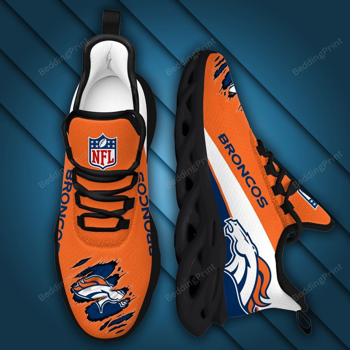NFL Denver Broncos Running Sports Max Soul Shoes