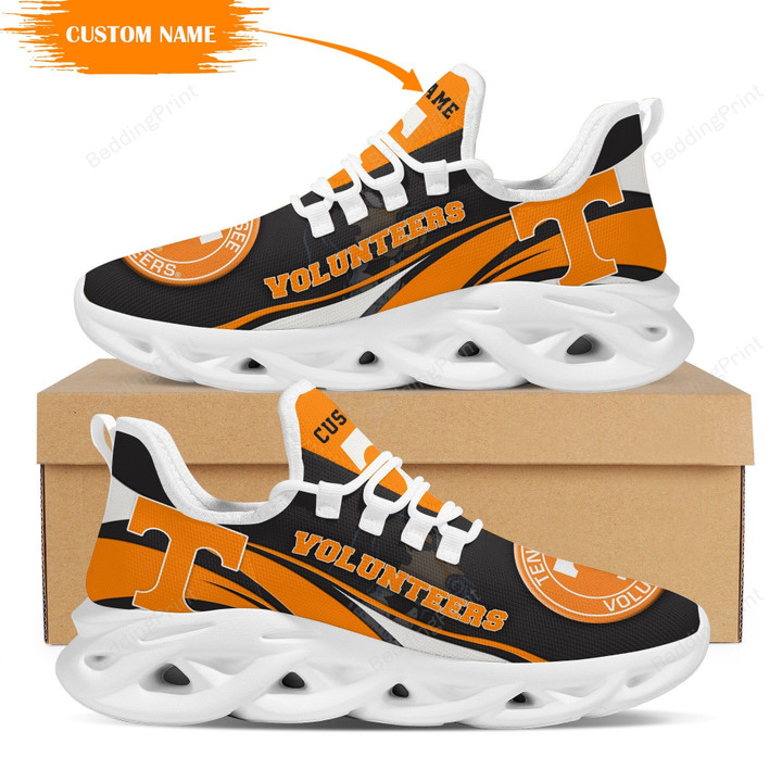 NCAA Tennessee Volunteers Mascot Custom Name Personalized Max Soul Shoes