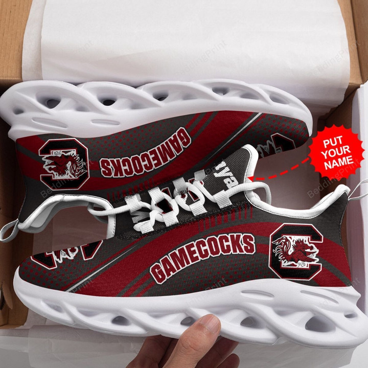 NCAA South Carolina Gamecocks Custom Personalized Max Soul Shoes