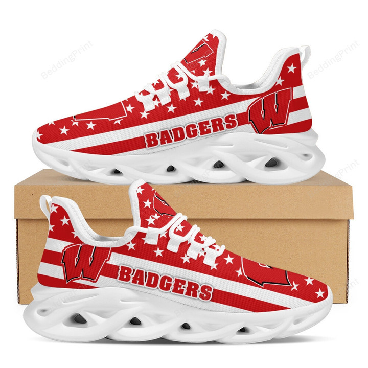 NCAA Wisconsin Badgers Max Soul Shoes