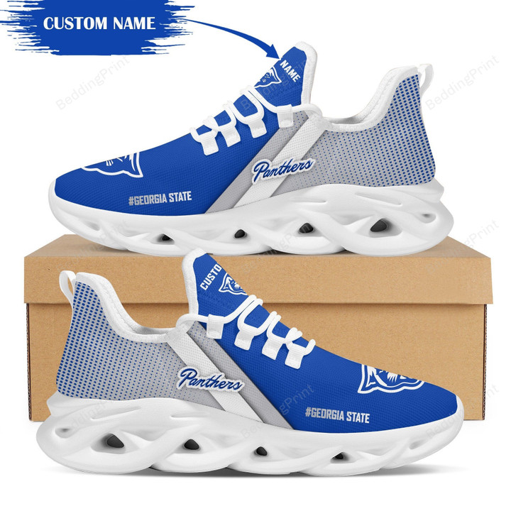 NCAA Georgia State Panthers Custom Personalized Running Sports Max Soul Shoes