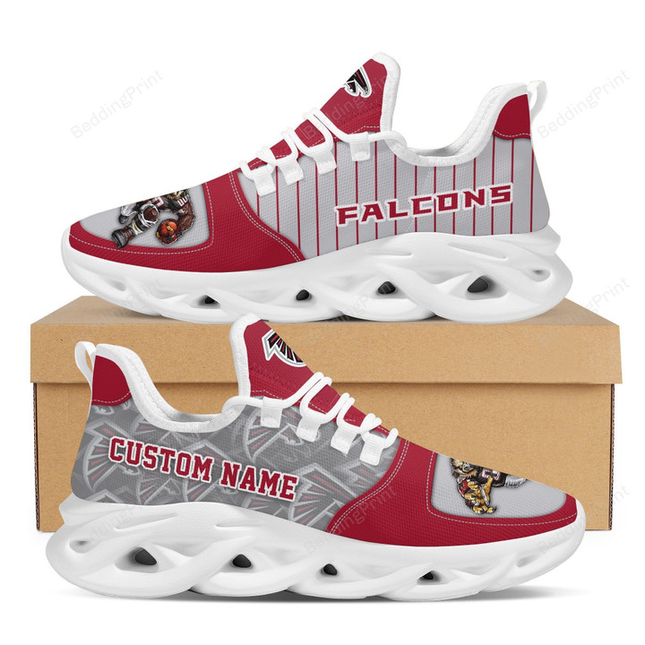 NFL Atlanta Falcons Custom Personalized Running Sports Max Soul Shoes