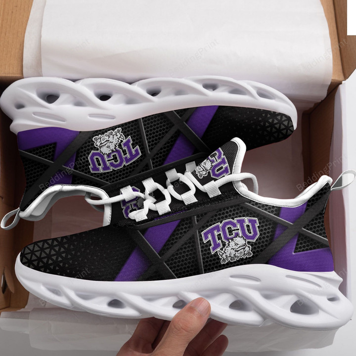 NCAA TCU Horned Frogs Running Sports Max Soul Shoes