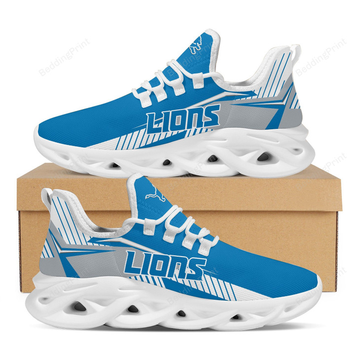 NFL Detroit Lions American Football Running Sports Max Soul Shoes