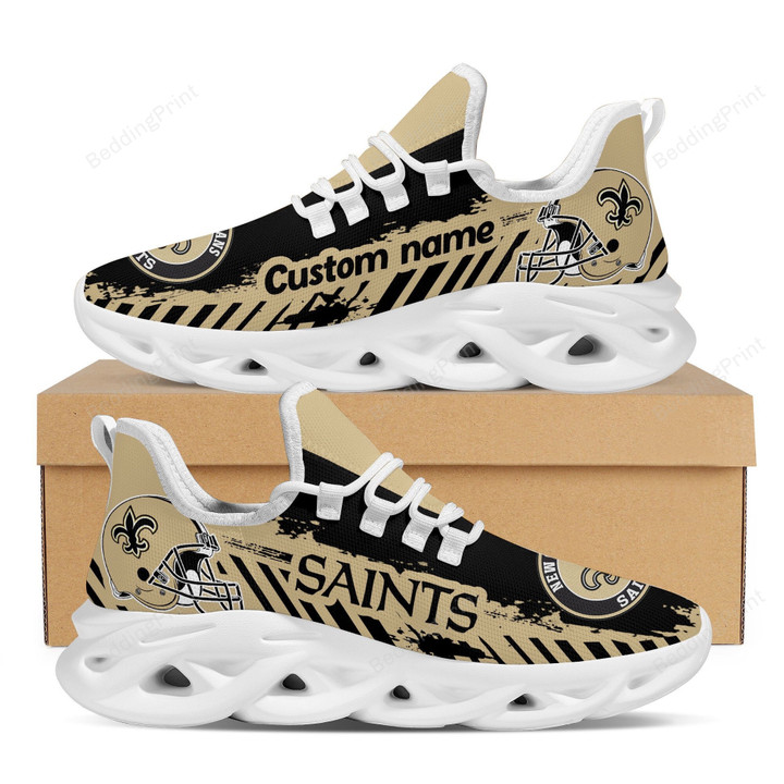 NFL New Orleans Saints American Football Team Helmet Personalized Max Soul Shoes