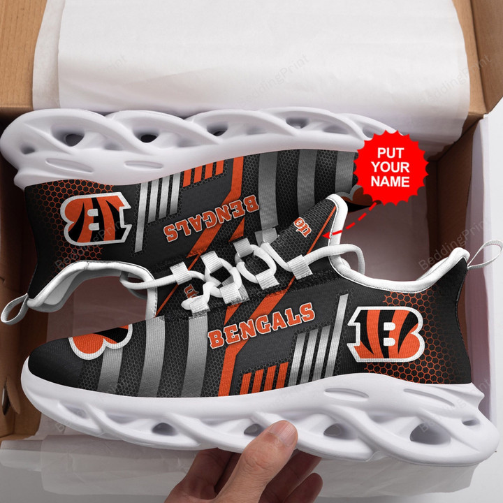 Nfl Cincinnati Bengals Personalized Running Sports Max Soul Shoes Style 3