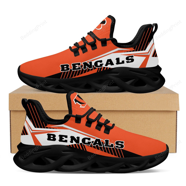 NFL Cincinnati Bengals American Football Running Sports Max Soul Shoes