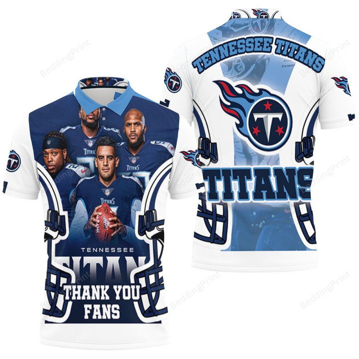 Tennessee Titans Afc South Division Super Bowl Polo Shirt