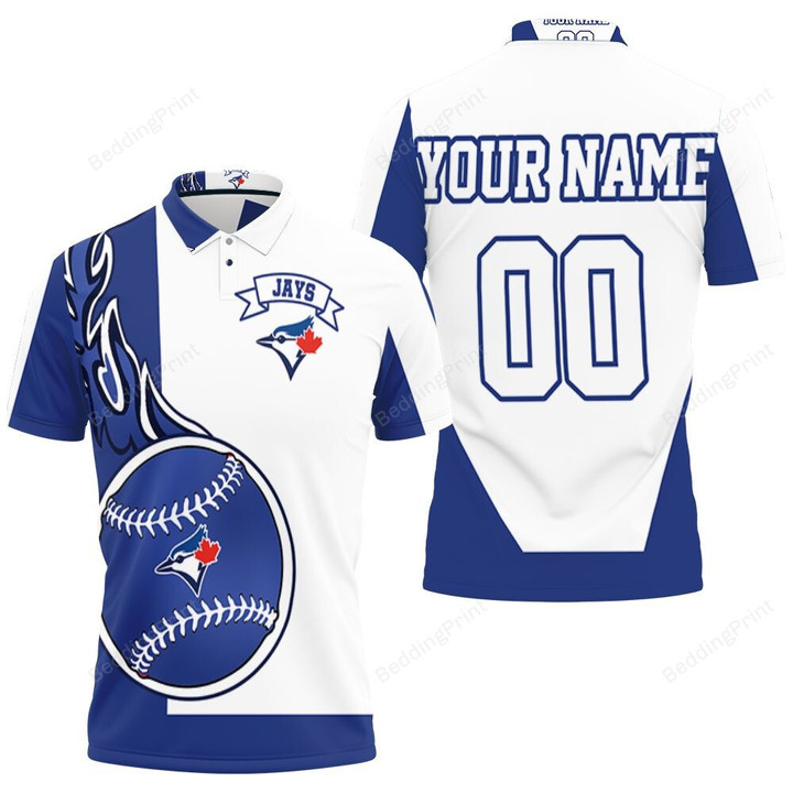 Personalized Toronto Blue Jays 3D Polo Shirt