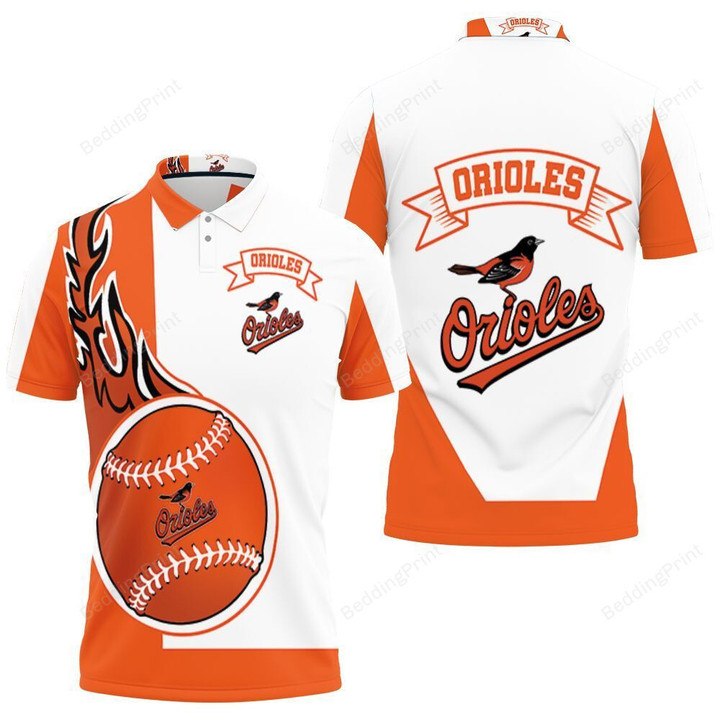 Baltimore Orioles 3D Polo Shirt