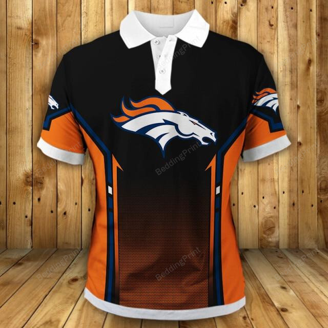 Denver Broncos Casual Polo Shirt