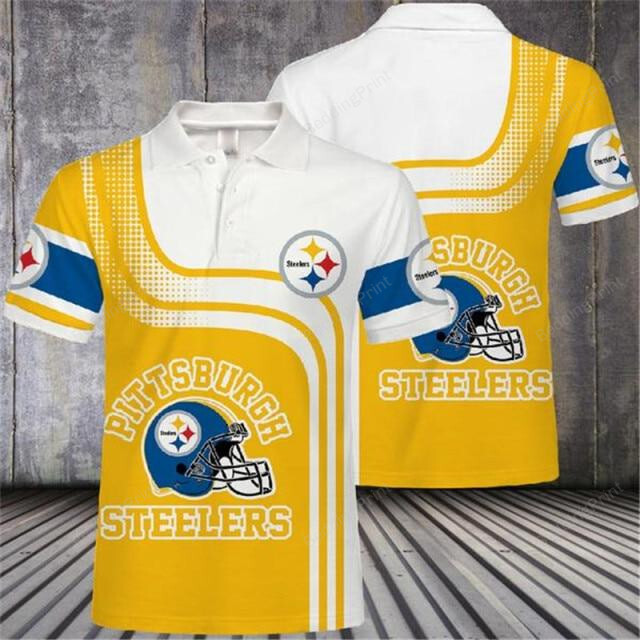 Pittsburgh Steelers Casual Polo Shirt