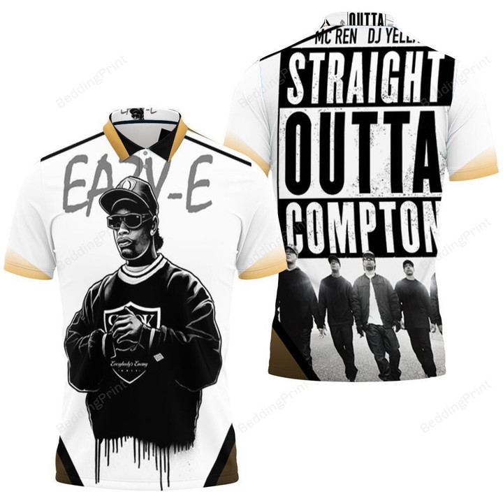 N.W.A Eazy E Straight Outta Compton Polo Shirt