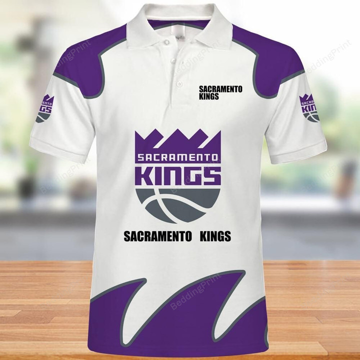 Nba Sacramento Kings Summer Gift For Fans Polo Shirt